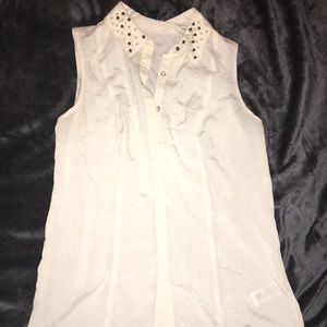 Forever 21 studded button up
